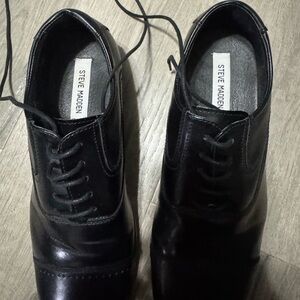 Black Steve Madden Men's Dress Shoes